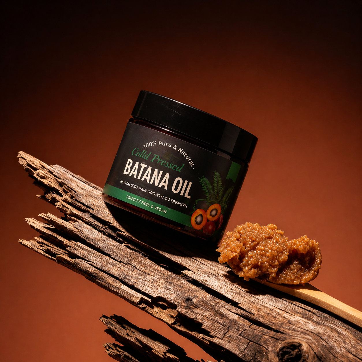 Crudo natural para el crecimiento del cabello Batana